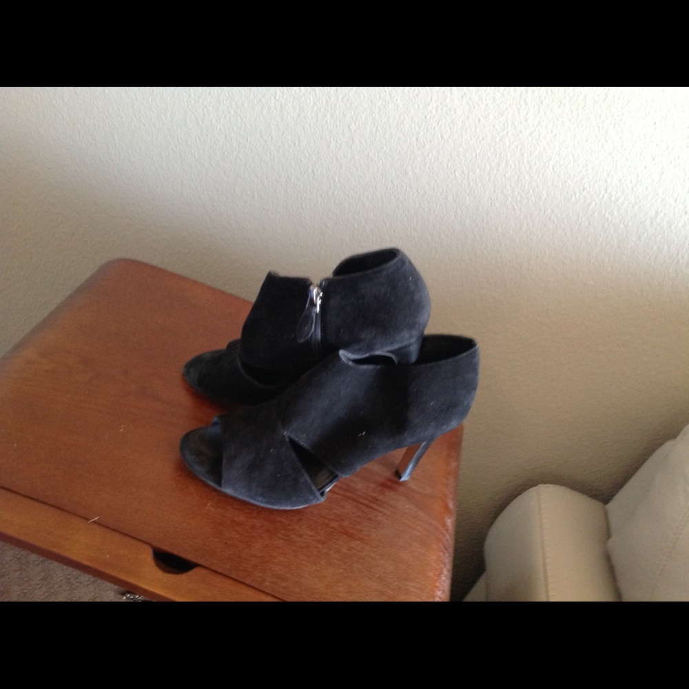 Black Suede Heels